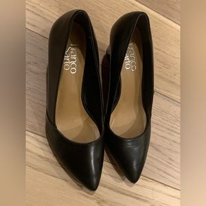 Franco Sarto wedge shoes. Size 7M but also fits 6 and 6.5 black